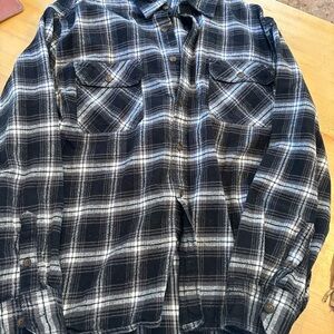 Jachs Black and White Heritage Flannel